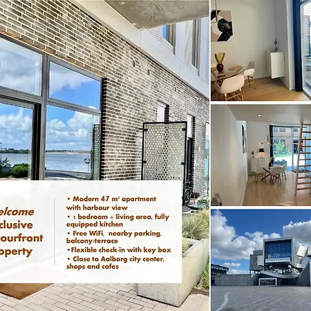 Exclusive Harbourfront With Private Entrance Aalborg